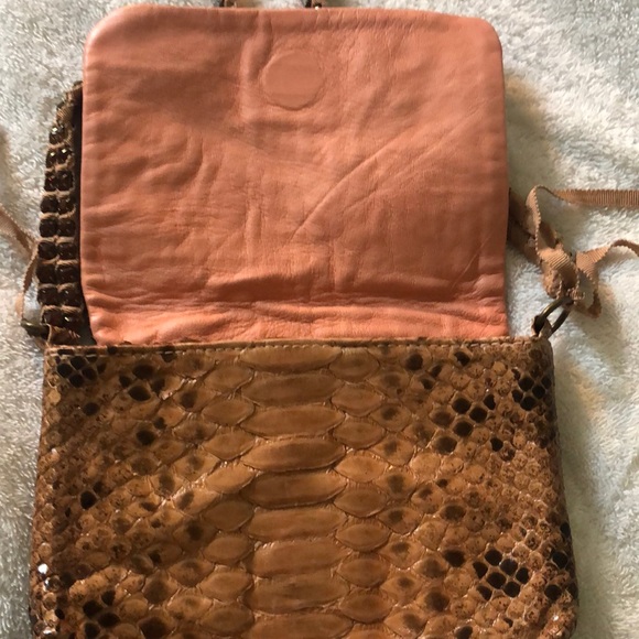 Snake Skin Purse Ambre and Babzoe - Picture 4 of 8